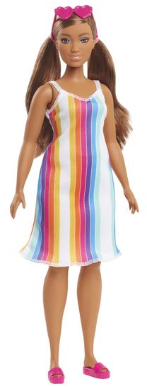 Mattel Barbie Loves the Ocean baba szivárvány ruhával