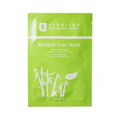 Erborian Hidratáló arcmaszk Bamboo Shot Mask (Face Sheet Mask) 15 g