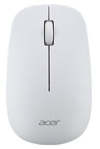 Acer Bluetooth Mouse, fehér (GP.MCE11.011) vezeték nélküli Bluetooth csatlakozás optikai érzékelő 1 200 DPI univerzális ergonómia