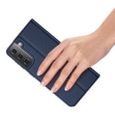 Dux Ducis Skin Pro bőr könyvtok Samsung Galaxy S21 5G, kék