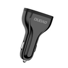 DUDAO R7S autós töltő 3x USB QC 3.0 2.4A 18W, fehér