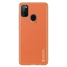 Dux Ducis Yolo bőr tok Samsung Galaxy M30s, narancssárga