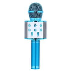 MG Bluetooth Karaoke mikrofon hangszóróval, kék
