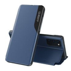 MG Eco Leather View könyv tok Samsung Galaxy A32 5G, kék