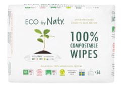ECO by Naty ECO Illatmentes nedves törlőkendők - érzékeny bőrre (3x56 db)