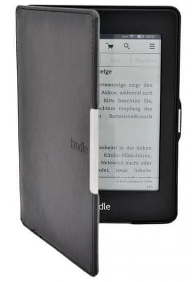 Durable Lock Amazon Kindle Paperwhite 1/2/3 DurableLock - fekete, mágnes, Auto Sleep
