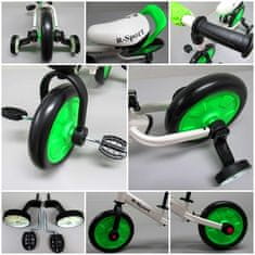 R-Sport gyerek kerékpár 3in1 P1 fehér-zöld
