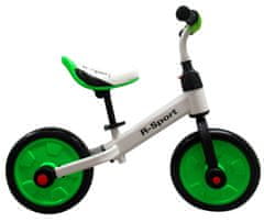R-Sport gyerek kerékpár 3in1 P1 fehér-zöld