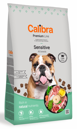 Calibra Dog Premium Line Sensitive, 3 kg, NEW