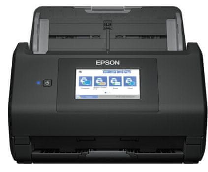 Epson WorkForce ES-500WII professzionális szkenner (B11B263401), gyors beolvasás, automatikus dokumentumadagoló, kiváló minőség, különféle formátumok, Wi-Fi, vezeték nélküli