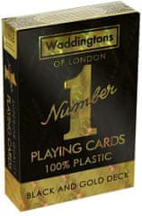 Winning Moves Waddingtons Játékkártyák: No. 1 Black and Gold