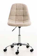 BHM Germany Emil irodai szék, textil, krém