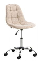 BHM Germany Emil irodai szék, textil, krém