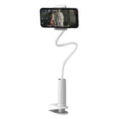 Kaku Lazy Holder flexibilis mobil tartó max 6.5'', fehér