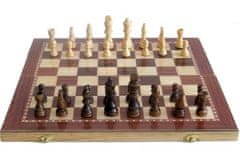 SEDCO Sedco fából készült sakk-készlet 96 C02 fekete/fehér 29x29 cm