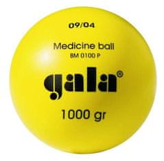 Gala Gala műanyag medicinlabda 1 kg sárga