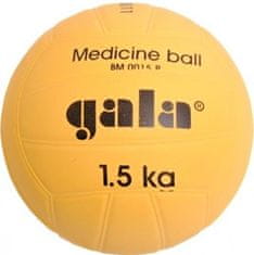 Gala Gala műanyag medicinlabda 1,5 kg