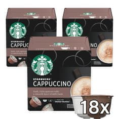 Starbucks Cappucino 12 kapszula 120 g 3 csomag