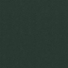 Vidaxl sötétzöld oxford-szövet erkélyparaván 75 x 300 cm 134996