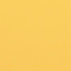 shumee sárga oxford-szövet erkélyparaván 90 x 400 cm