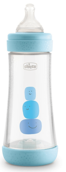 Chicco Perfect 5 szilikon cumisüveg, 300 ml