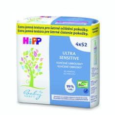HiPP Babysanft Ultra Sensitive, 3x (4x52) db