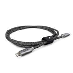 EPICO FABRIC BRAIDED CABLE C to Lightning 1.2m 2020 - space grey 9915101300183