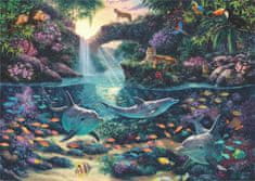 AnaTolian  Puzzle Paradise középen dzsungel 3000 puzzle darabokat