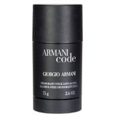 Giorgio Armani Szilárd dezodor férfiaknak , Armani-kód, 75 g