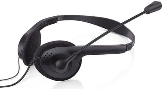 Sandberg BULK USB headset mikrofonnal, fekete