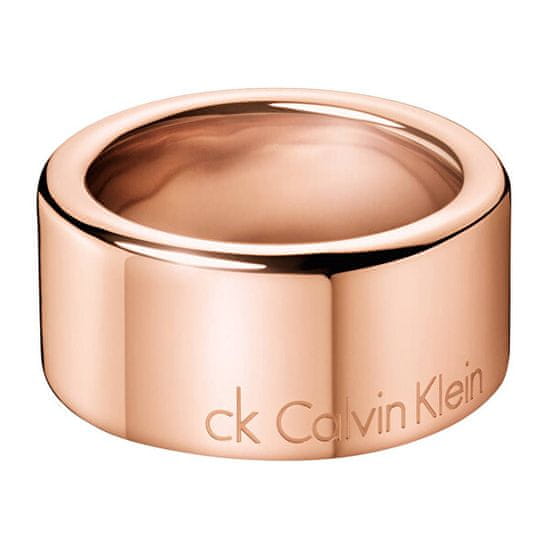 Calvin Klein Bronz gyűrű Hook Large KJ06PR10020