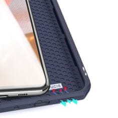Dux Ducis Skin X bőr könyvtok Samsung Galaxy A72 4G, kék