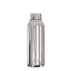 QUOKKA Solid, Rozsdamentes acél palack / termosz Sleek Silver, 510ml, 57500