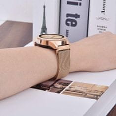 4wrist Milánói szíj a Samsung Galaxy Watch-hoz - Rosegold 20 mm