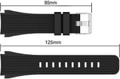 4wrist Szilikon szíj Samsung Galaxy Watch-hoz - Fehér, 22 mm