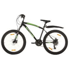 Greatstore 21 sebességes fekete mountain bike 26 hüvelykes kerékkel 42 cm