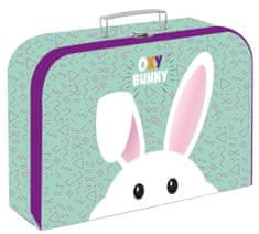 Karton P+P Laminált bőrönd, 34 cm, Oxy Bunny