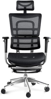 Diablo-Chairs V-Master, fekete (5902560334470) ergonomikus gamer irodai szék