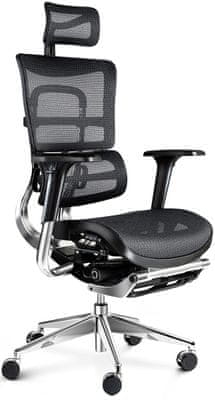 Diablo-Chairs V-Master, fekete (5902560334470) elegáns megjelenés ergonómia minőségi anyagok