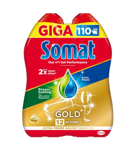 Somat Gold Gel Anti-Grease 2x990ml