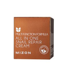 MIZON Regeneráló bőrápoló krém csigaváladék szűrővel (All In One Snail Herbal Essences Repair Cream) (Mennyiség 75 ml)