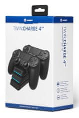 Snakebyte TWIN:CHARGE 4 dupla töltőállomás PS4, fekete