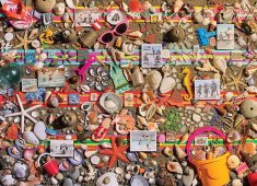 Cobble Hill  Beach Puzzle színhely 1000 puzzle darabokat