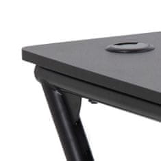 Design Scandinavia Trooper játékasztal, 100 cm, fekete