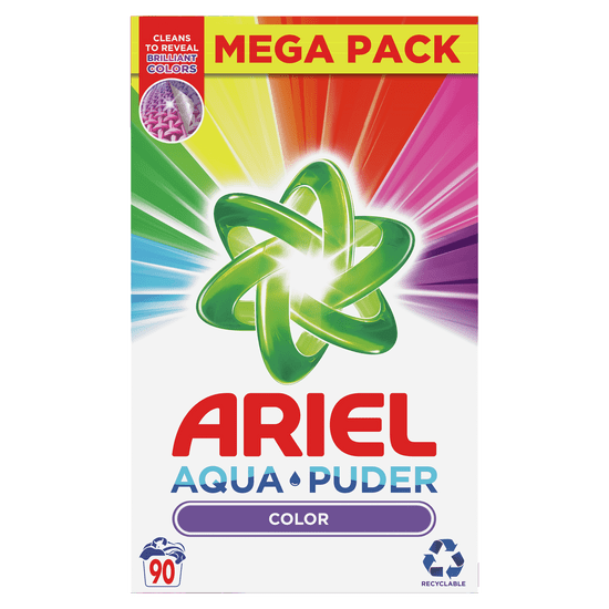 Ariel AquaPuder Color Mosószer 90 mosás