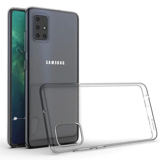 MG Ultra Clear 0.5mm szilikon tok Samsung Galaxy A51, átlátszó