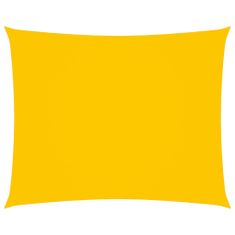Greatstore sárga téglalap alakú oxford-szövet napvitorla 2,5x4 m