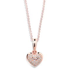 Cutie Jewellery Szív alakú rózsaszín arany medál Z6295-2383-40-10-X-4
