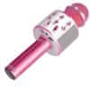 Bluetooth Karaoke mikrofon hangszóróval, rózsaszín