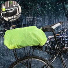 MG Rain kerékpáros táska esővédő huzat, zöld